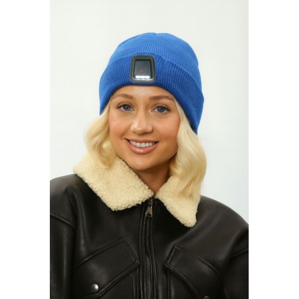 Hm Ladies USB Light Up LED Hat Asstd (12)